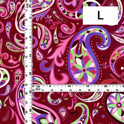 Flamenco Fabric / Paisley / JKF-035-RD