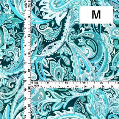 Flamenco Fabric / Paisley / JKF-037-BL