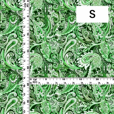 Flamenco Fabric / Paisley / JKF-037-GR