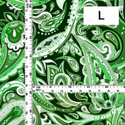 Flamenco Fabric / Paisley / JKF-037-GR