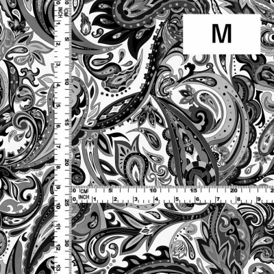 Flamenco Fabric / Paisley / JKF-037-GY