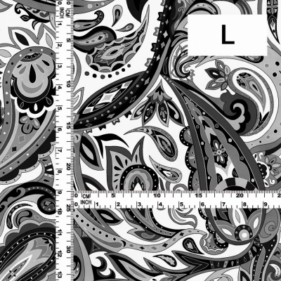 Flamenco Fabric / Paisley / JKF-037-GY