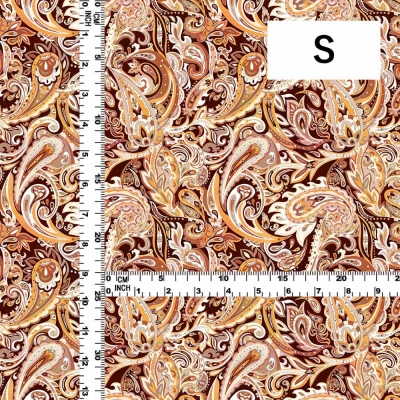 Flamenco Fabric / Paisley / JKF-037-OR