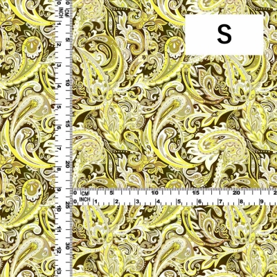 Flamenco Fabric / Paisley / JKF-037-YE