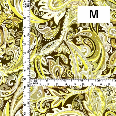 Flamenco Fabric / Paisley / JKF-037-YE