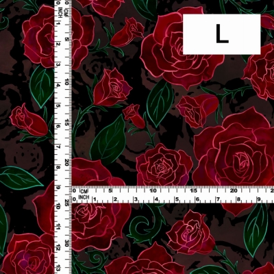 Flamenco Fabric / Rose / JKF-061-BK