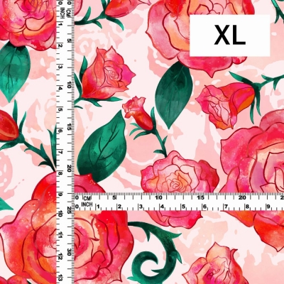 Flamenco Fabric / Rose / JKF-061-RD