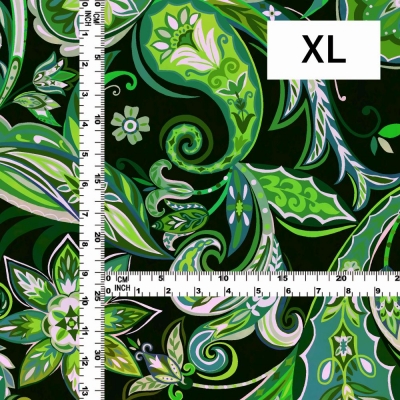 Flamenco Fabric / Paisley / JKF-063-GR