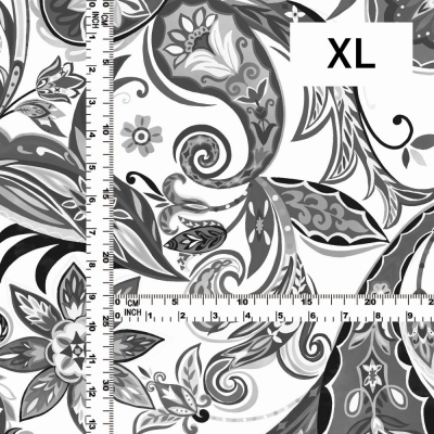 Flamenco Fabric / Paisley / JKF-063-GY