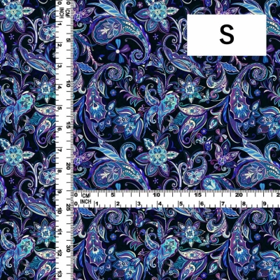 Flamenco Fabric / Paisley / JKF-063-NV
