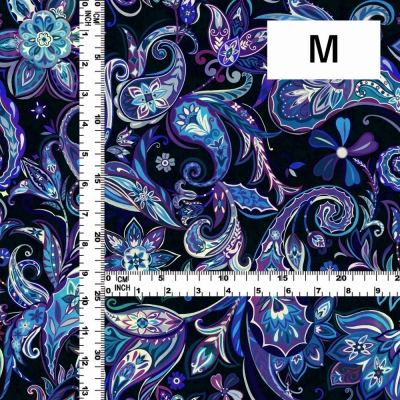 Flamenco Fabric / Paisley / JKF-063-NV