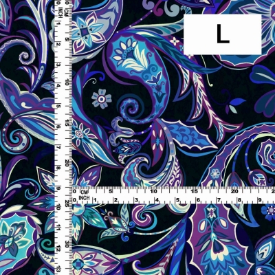Flamenco Fabric / Paisley / JKF-063-NV