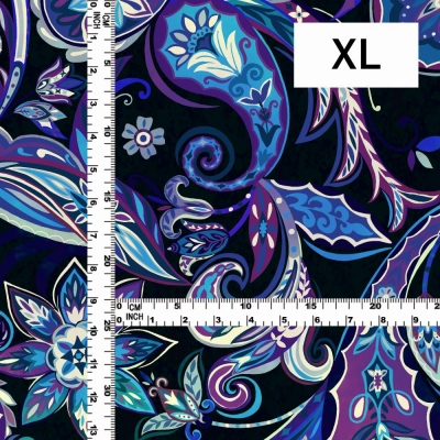 Flamenco Fabric / Paisley / JKF-063-NV