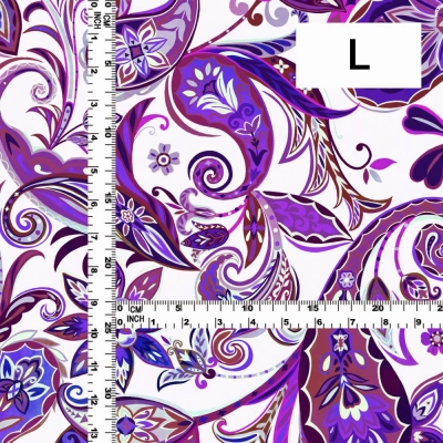 Flamenco Fabric / Paisley / JKF-063-PU