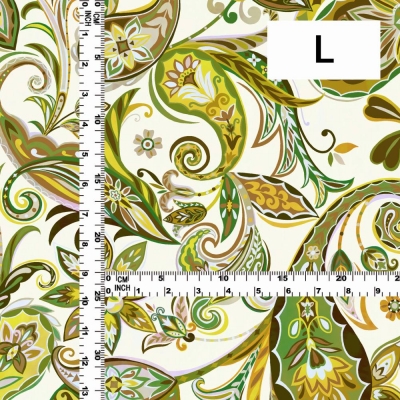 Flamenco Fabric / Paisley / JKF-063-YE