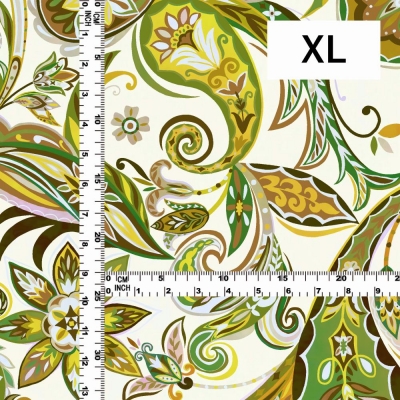 Flamenco Fabric / Paisley / JKF-063-YE