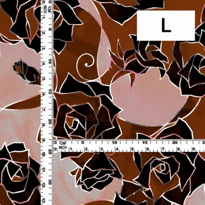 Flamenco Fabric / Rose / JKF-065-BR
