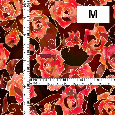 Flamenco Fabric / Rose / JKF-065-ORBR
