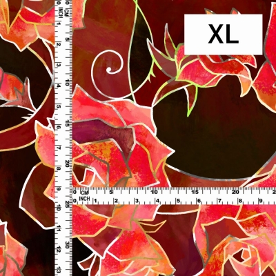 Flamenco Fabric / Rose / JKF-065-ORBR