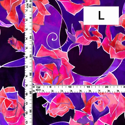 Flamenco Fabric / Rose / JKF-065-PIPU