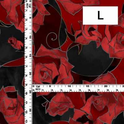 Flamenco Fabric / Rose / JKF-065-RDBK