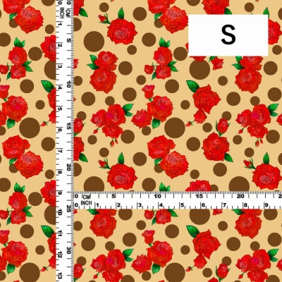 Flamenco Fabric / Rose&Dots / JKF-069-BE