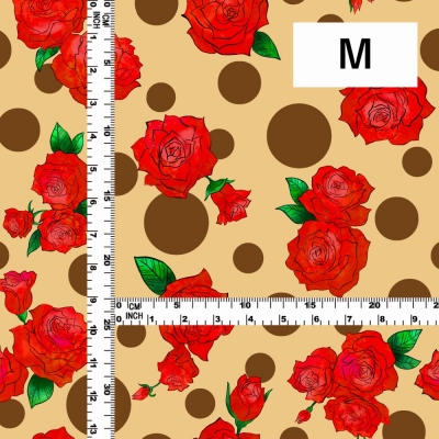 Flamenco Fabric / Rose&Dots / JKF-069-BE