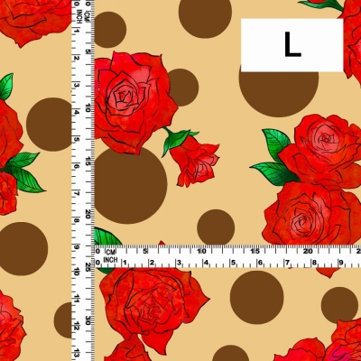 Flamenco Fabric / Rose&Dots / JKF-069-BE