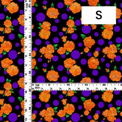 Flamenco Fabric / Rose&Dots / JKF-069-BKOR