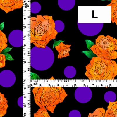 Flamenco Fabric / Rose&Dots / JKF-069-BKOR