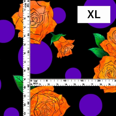 Flamenco Fabric / Rose&Dots / JKF-069-BKOR