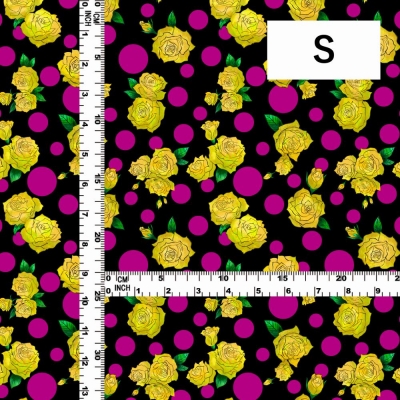 Flamenco Fabric / Rose&Dots / JKF-069-BKYE