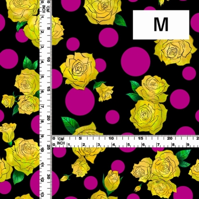 Flamenco Fabric / Rose&Dots / JKF-069-BKYE