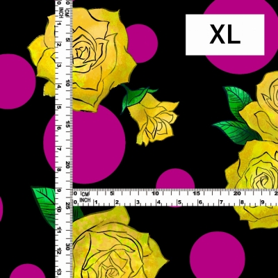 Flamenco Fabric / Rose&Dots / JKF-069-BKYE