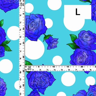 Flamenco Fabric / Rose&Dots / JKF-069-LBL