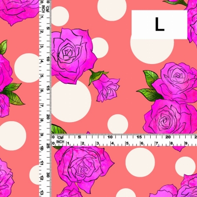 Flamenco Fabric / Rose&Dots / JKF-069-PI