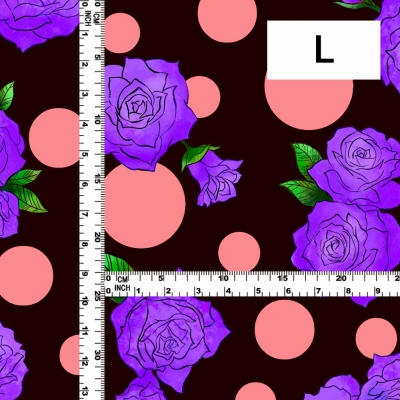 Flamenco Fabric / Rose&Dots / JKF-069-PU