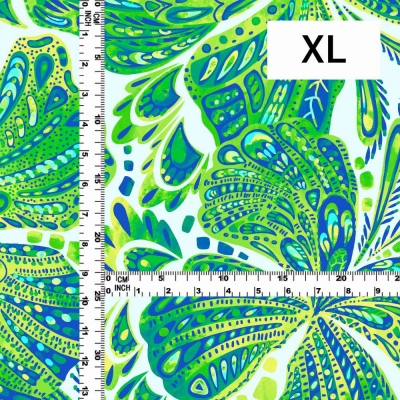 Flamenco Fabric / Butterfly Paisley / JKF-071-GR