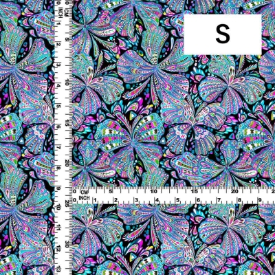 Flamenco Fabric / Butterfly Paisley / JKF-071-LBL