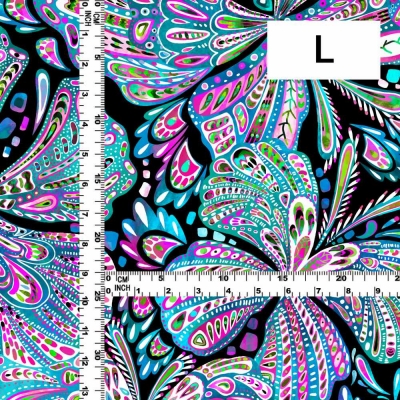 Flamenco Fabric / Butterfly Paisley / JKF-071-LBL