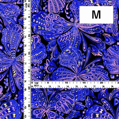Flamenco Fabric / Butterfly Paisley / JKF-071-NV