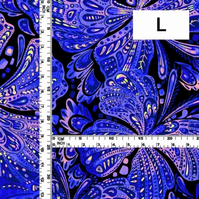 Flamenco Fabric / Butterfly Paisley / JKF-071-NV