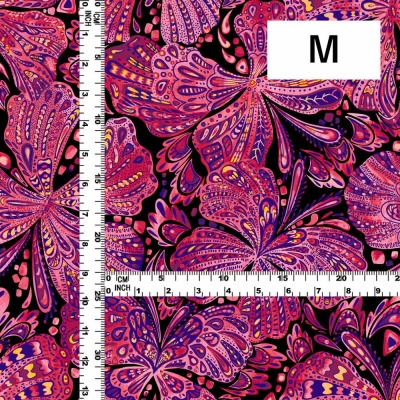 Flamenco Fabric / Butterfly Paisley / JKF-071-PI