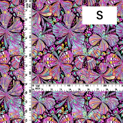 Flamenco Fabric / Butterfly Paisley / JKF-071-PU