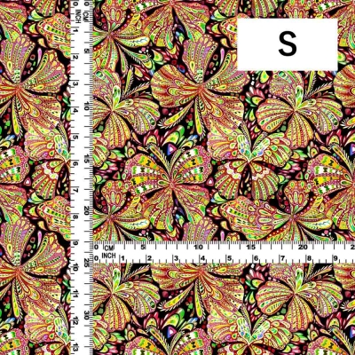 Flamenco Fabric / Butterfly Paisley / JKF-071-RDYE