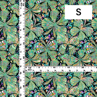 Flamenco Fabric / Butterfly Paisley / JKF-071-TBL