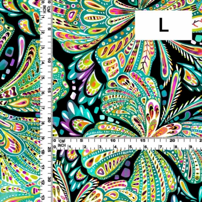 Flamenco Fabric / Butterfly Paisley / JKF-071-TBL