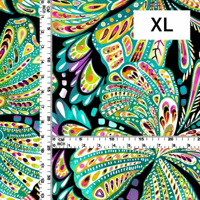 Flamenco Fabric / Butterfly Paisley / JKF-071-TBL