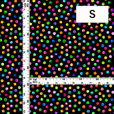 Flamenco Fabric / Dots / JKF-073-BK