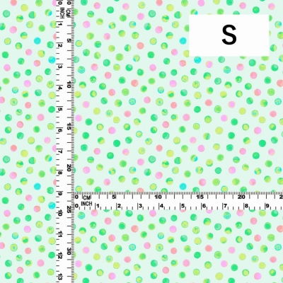 Flamenco Fabric / Dots / JKF-073-LGR